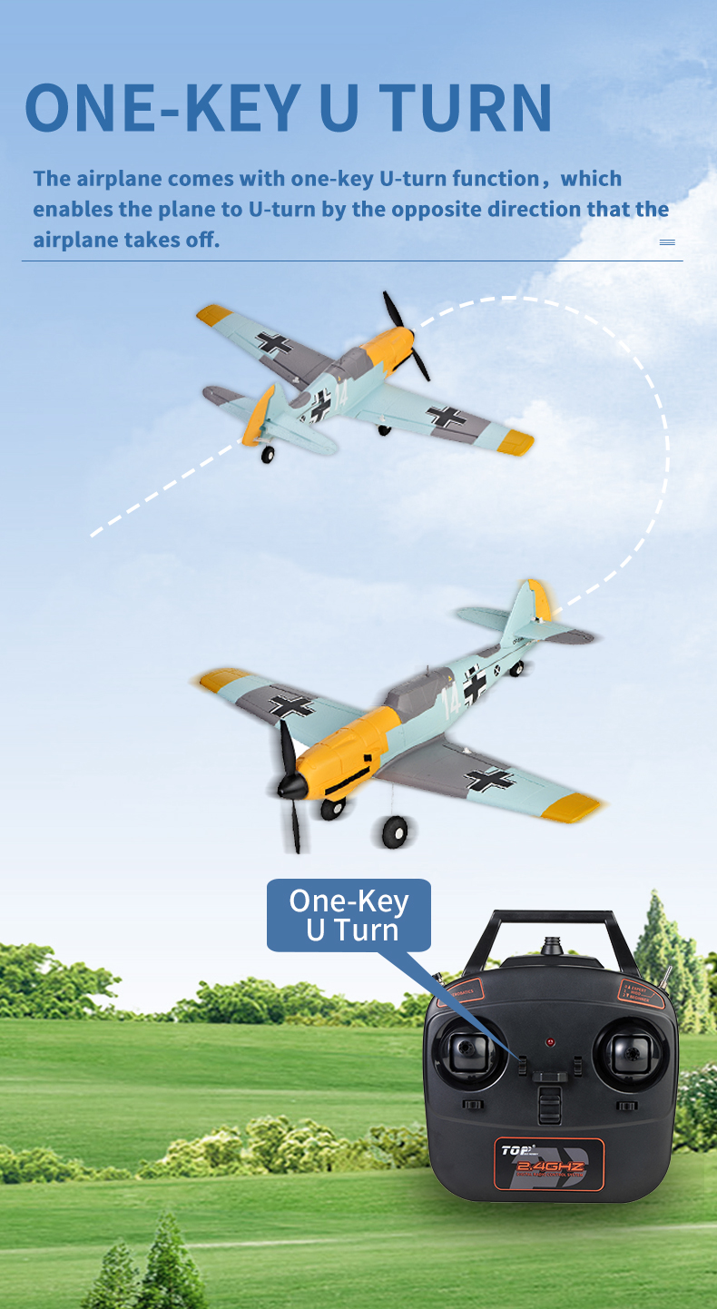 TOP-RC-HOBBY-Mini-BF109-450mm-Spannweite-24GHz-4CH-EPP-6-Achsen-Gyro-One-Key-U-Turn-Aerobatic-Scaled-1970527-4